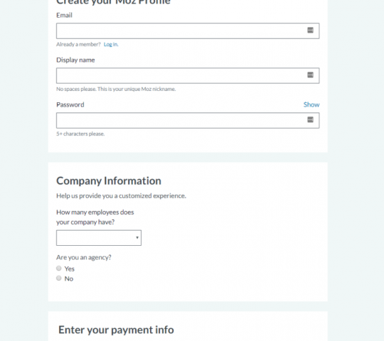 Moz pricing Moz pricing