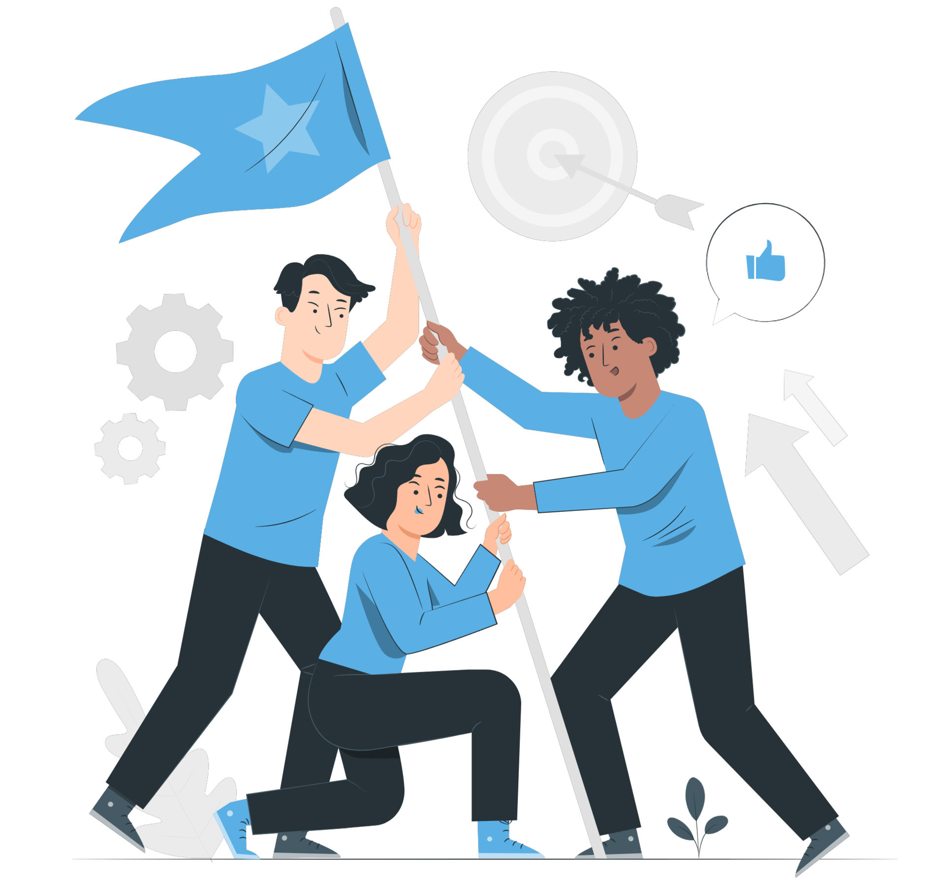 build a strong team with data-driven marketing